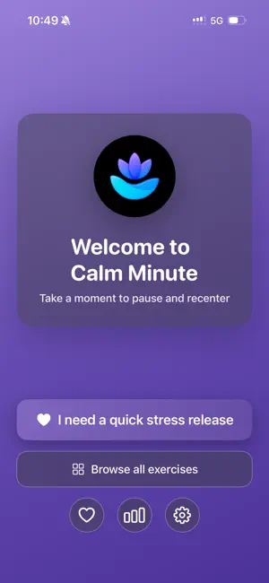 Calm Minute screenshot 1