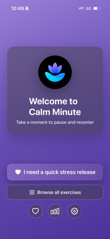 Calm Minute screenshot