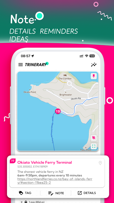 Trinerary - Itinerary & Memo Screenshot