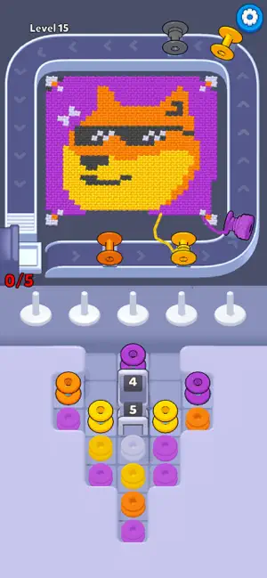 Knit Off - Wool Puzzle screenshot 4