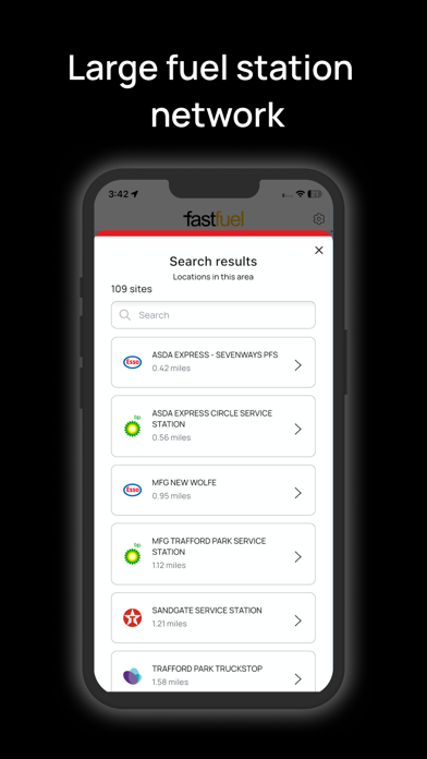Screenshot #2 pour e-route Fastfuel
