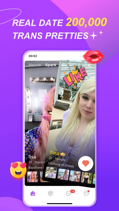 Screenshot #2 pour Transgender Dating, Wink Trans