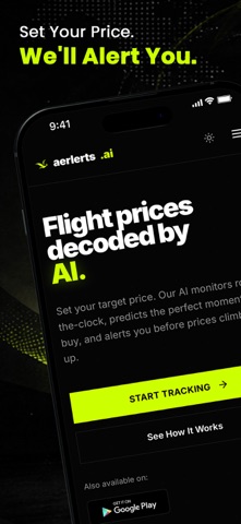 Aerlerts: Cheap Flight Alerts Screenshot 1 of 6