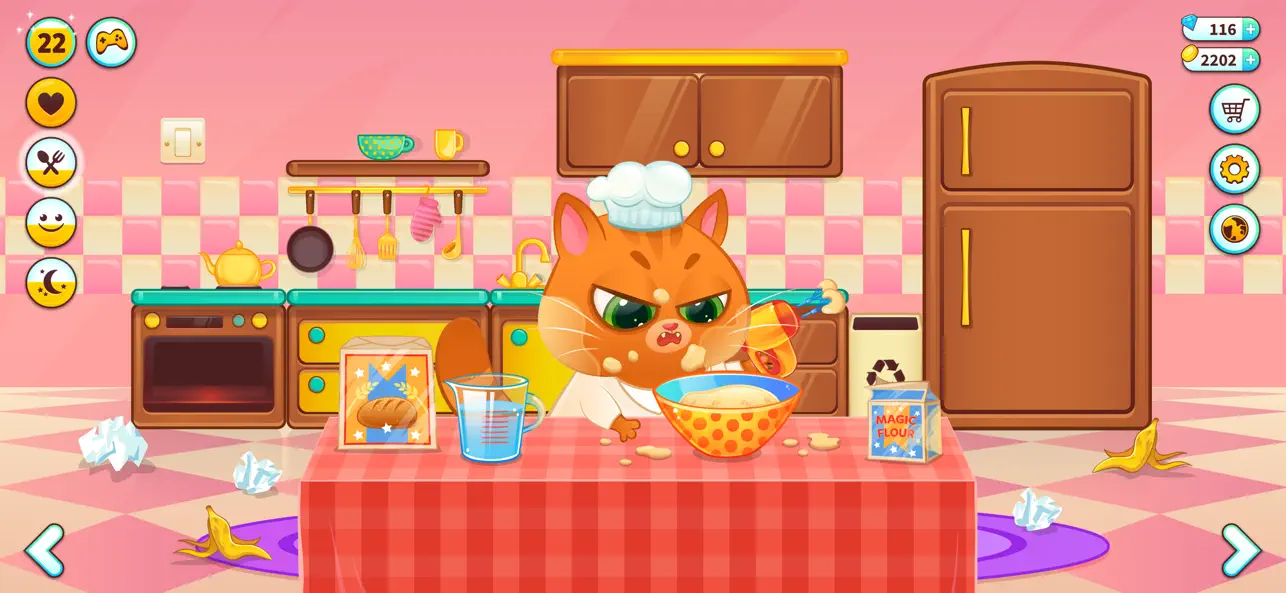 Screenshot #1 pour Bubbu – My Virtual Pet Cat