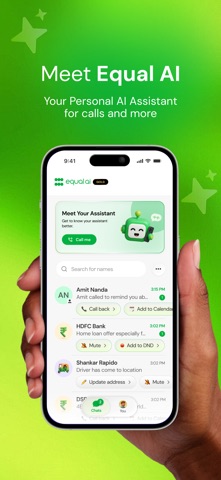 Equal AI Assistant iPhone screenshot 1