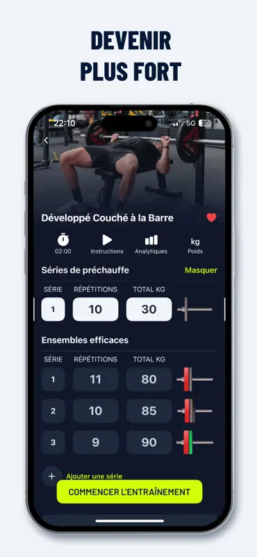 Gravl : Coach Personnel IA screenshot 4 of 8