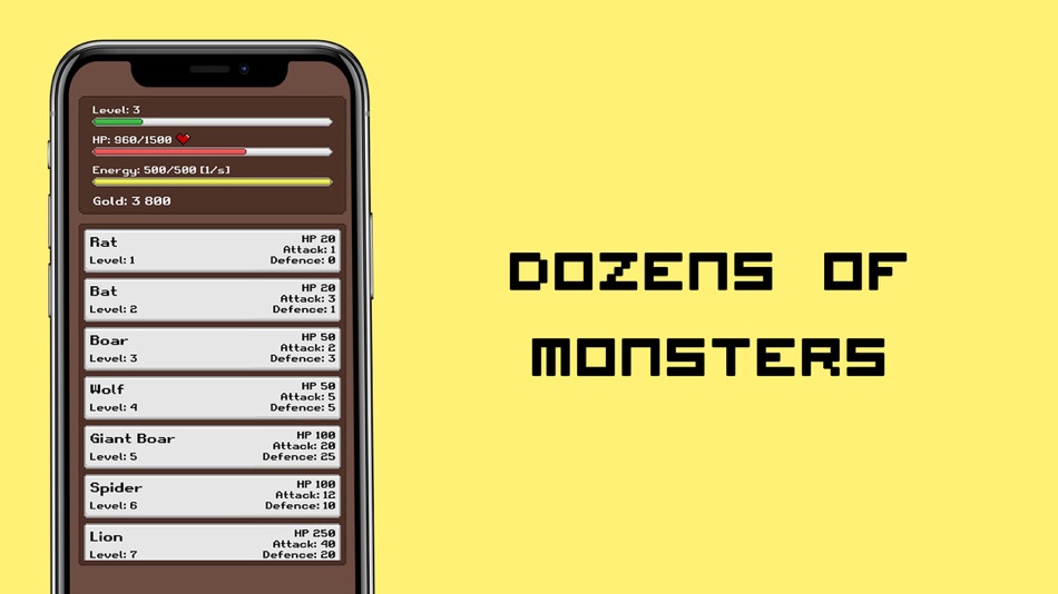 #3. Simplest RPG Game - Text Story (iOS) By: CodeJungle Sp. z o.o.