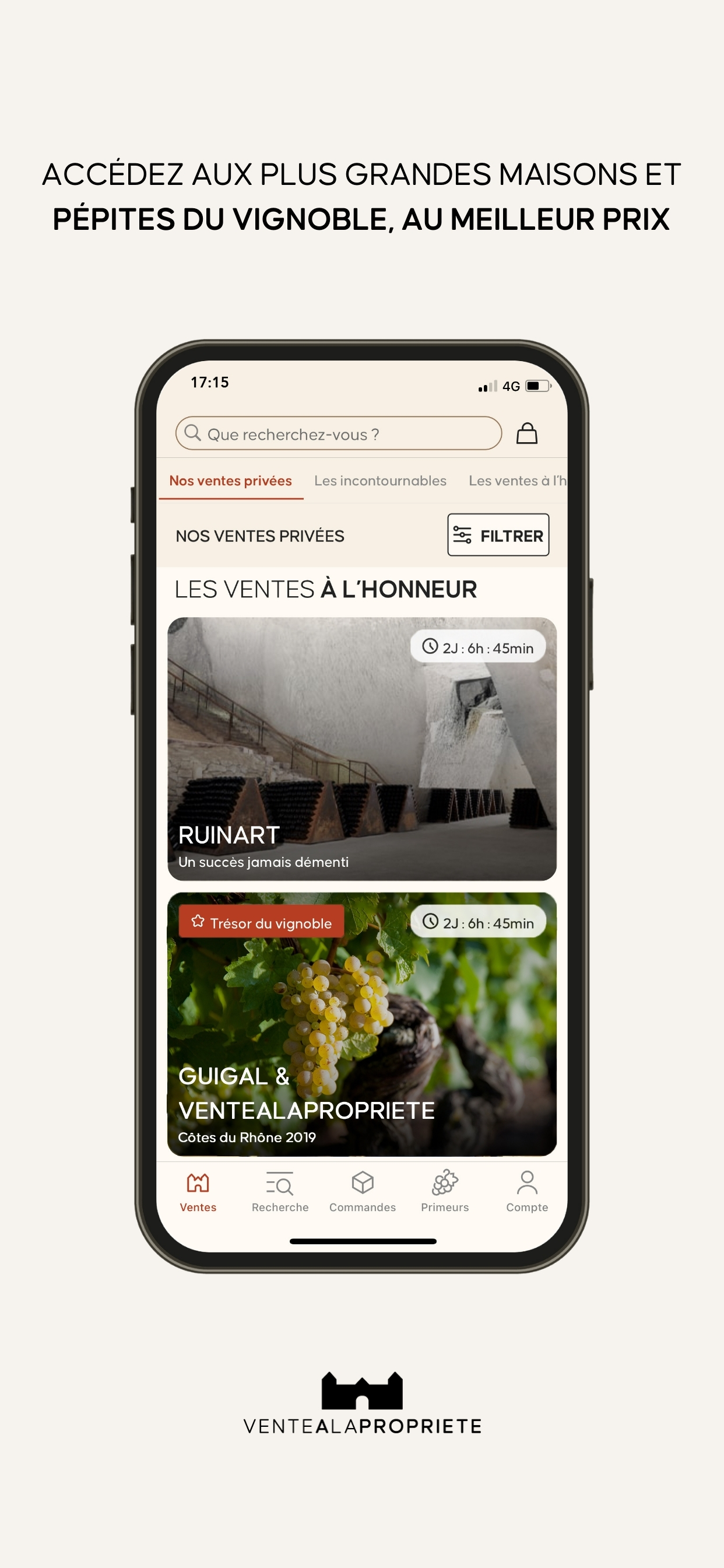 VALAP - vente privée de vins