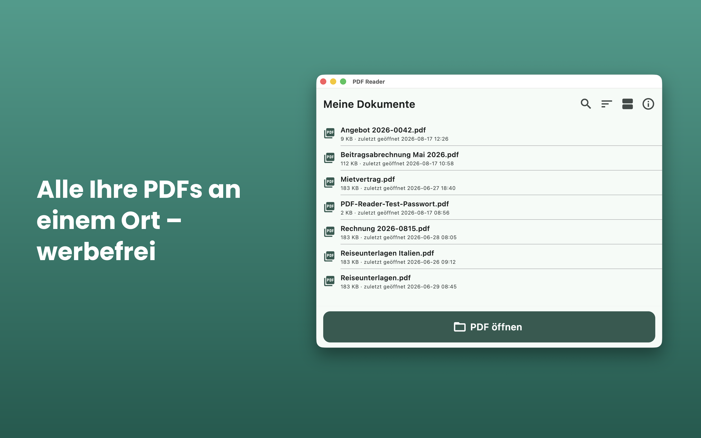 PDF Reader – werbefrei screenshot 17