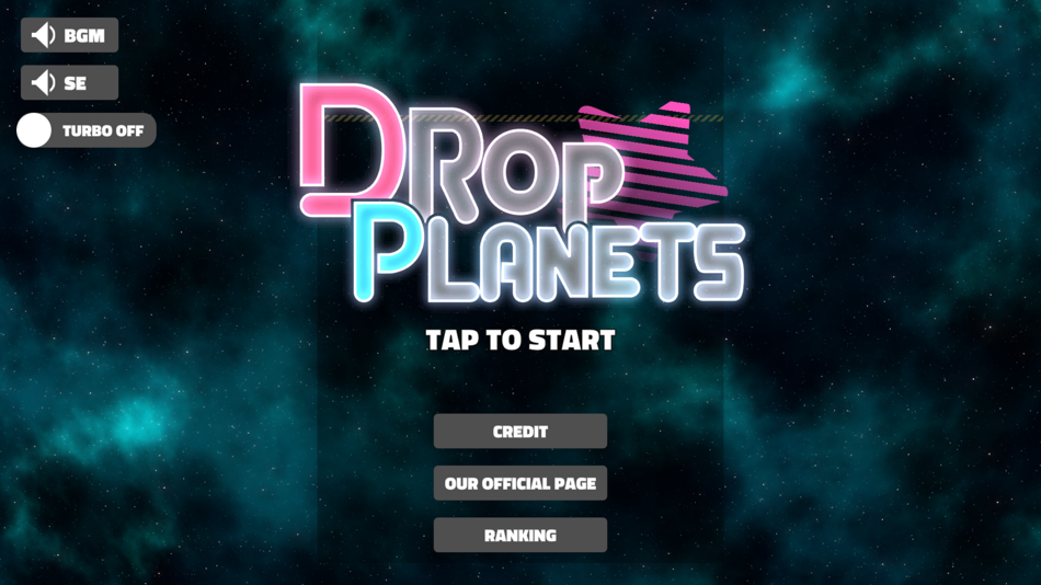 #1. DROP PLANETS - Merge Puzzle (iOS) Podle: Wizard Tortoise Games LLC
