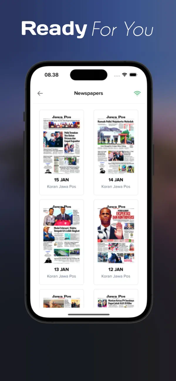 Screenshot #3 pour Reader Koran Jawa Pos Digital
