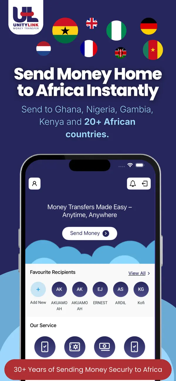 Screenshot #1 pour UnityLink Money Transfer