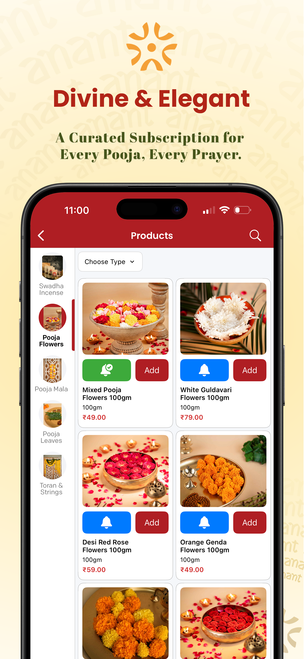 Anant: Pooja Essentials