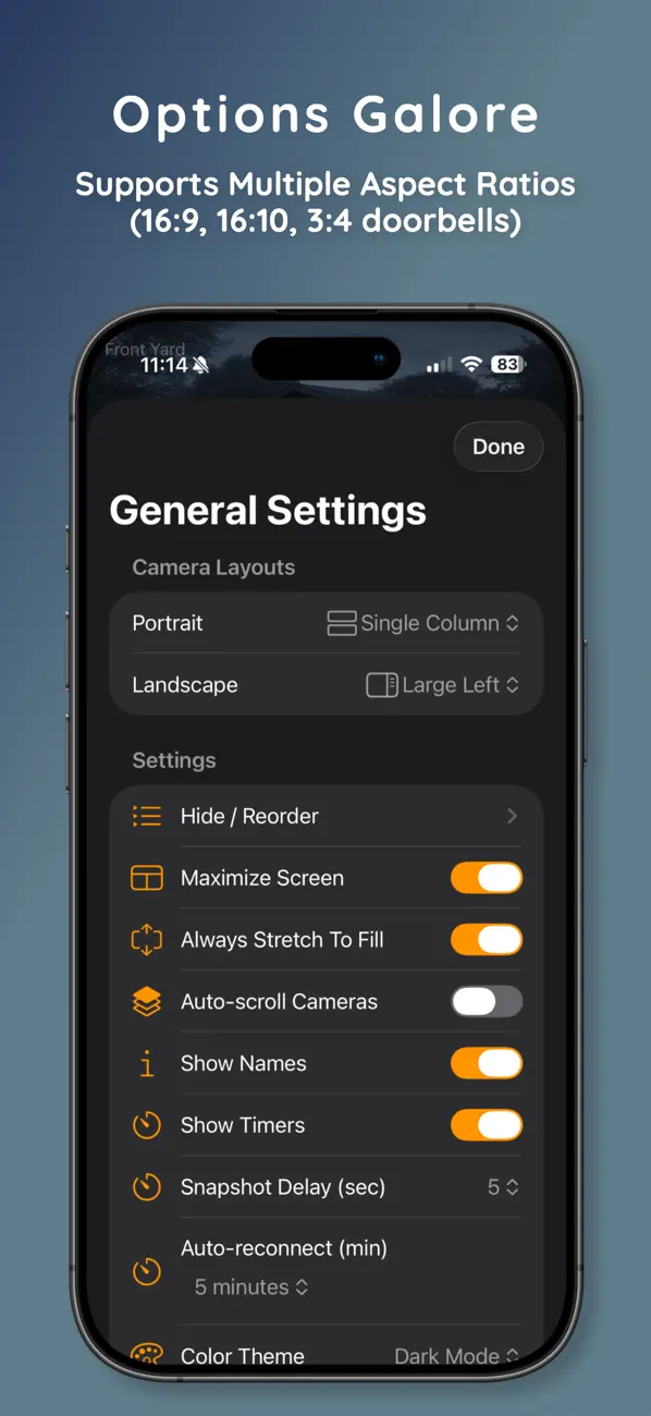 Screenshot #3 pour Camera Monitor for HomeKit