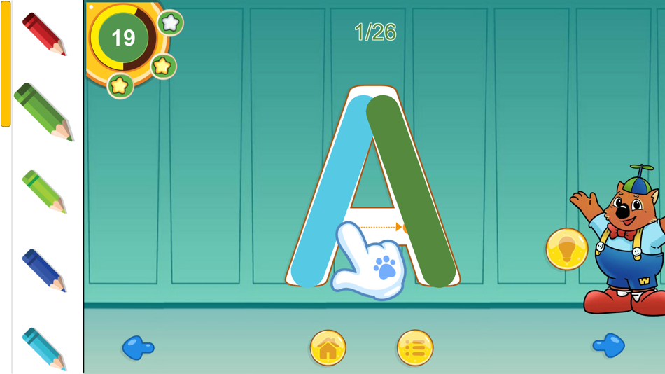 #5. Coloring Wally Wombats (iOS) 来自: Wally Wombats LLC