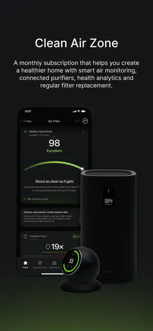 Nafas Health iPhone screenshot 2