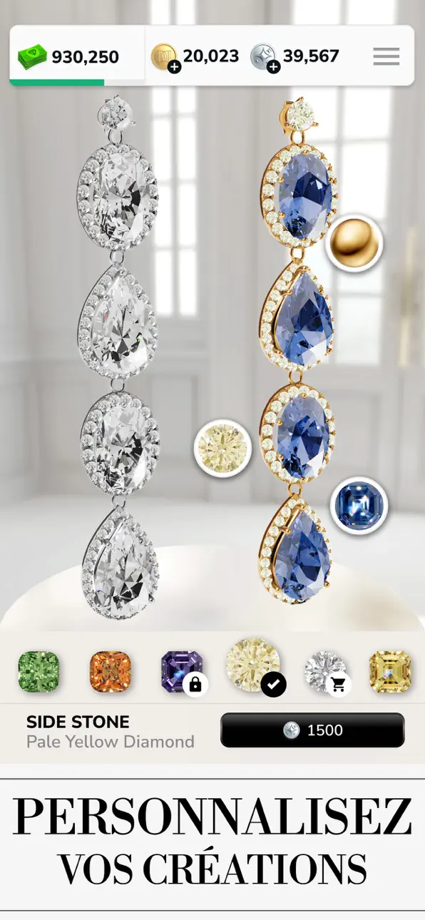 Diamond Jewels GFAL Puzzle iOS Mod IPA screenshot 4 - iOS game interface