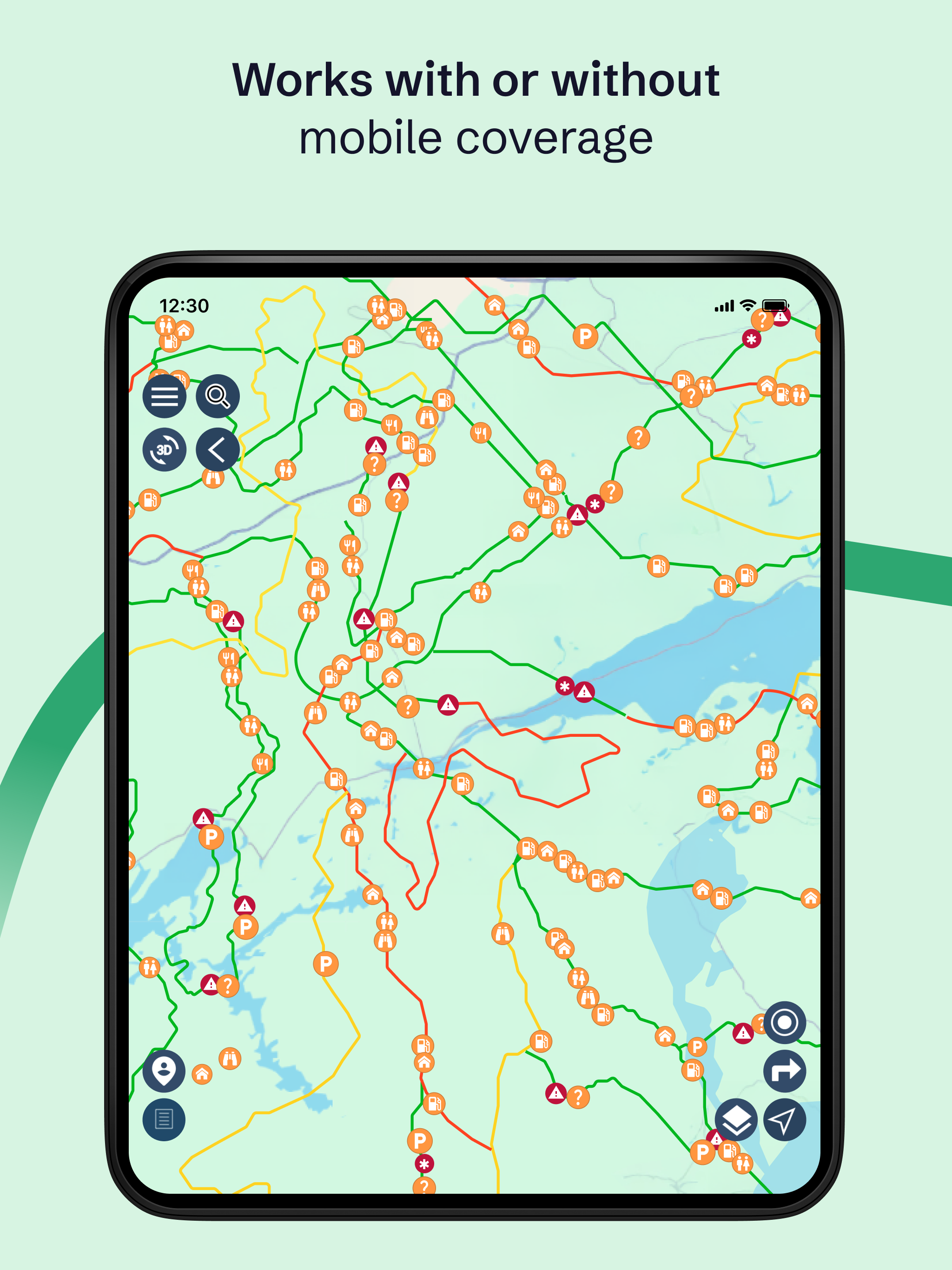 ATV Manitoba Trails Map screenshot 11