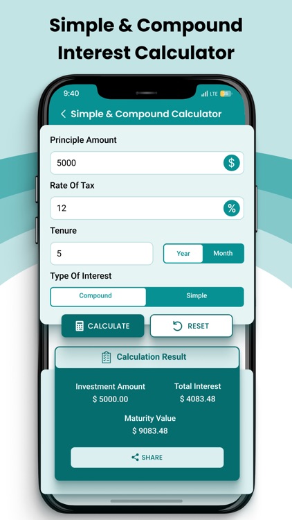 Loan Planner - EMI Calculator screenshot-3