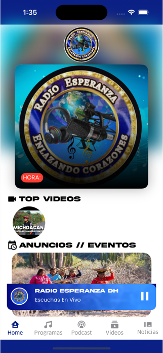 Radio Esperanza DH Screenshot 2 of 4