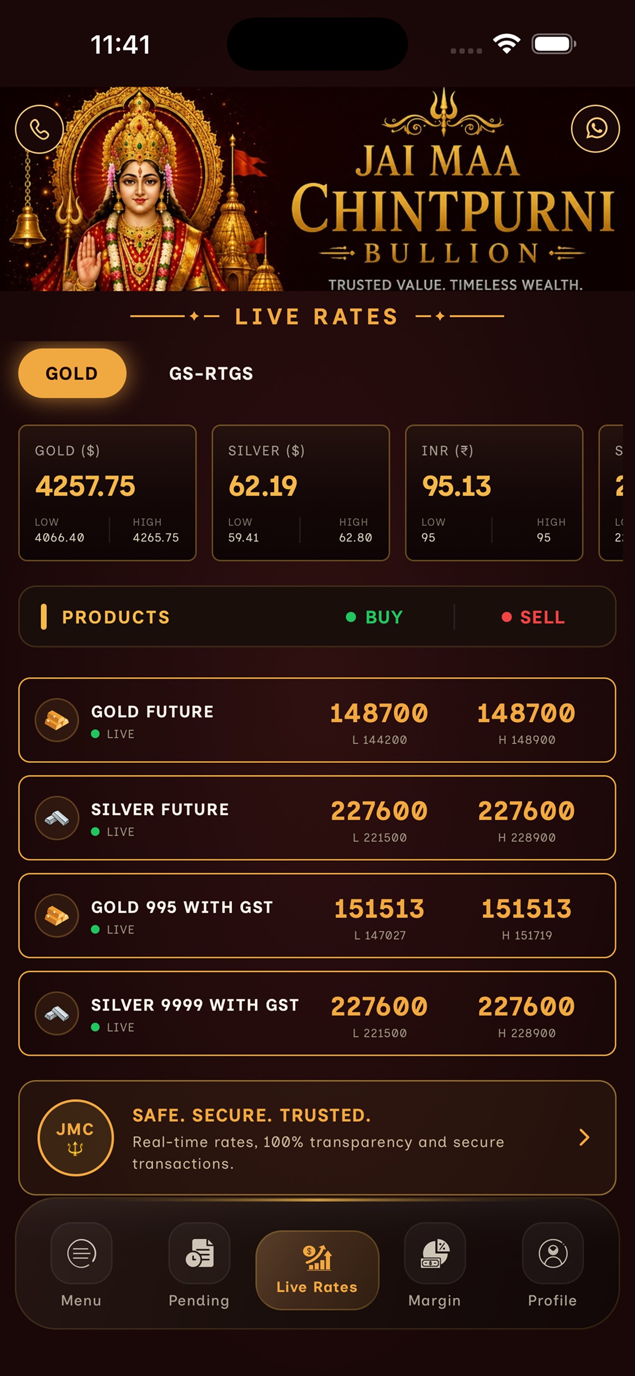 Screenshot 2 of JMC Bullion