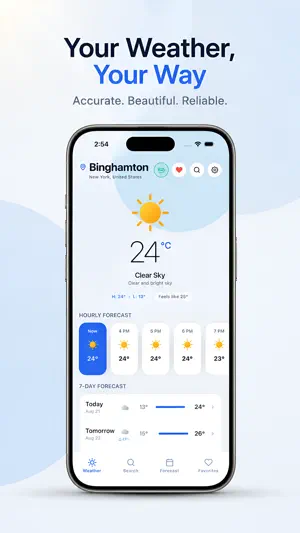 Live Weather App screenshot 1
