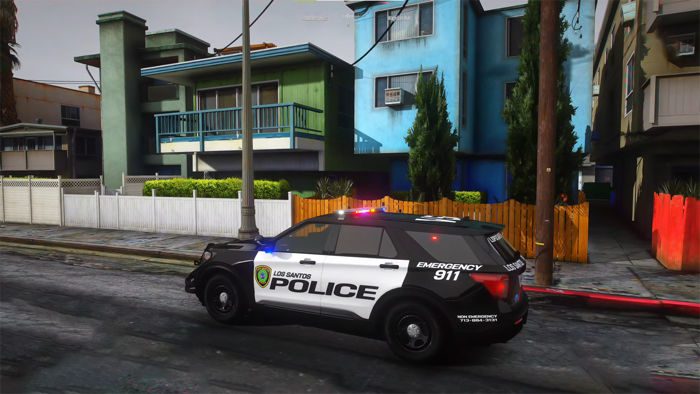 City Police Simulator Cop Car