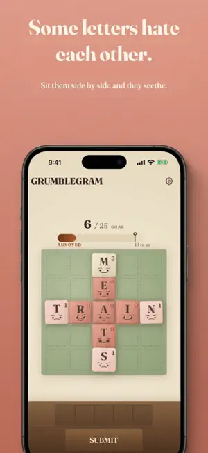 Grumblegram: Daily Word Puzzle screenshot 2