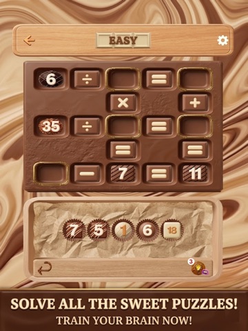 Choco Math iPad screenshot
