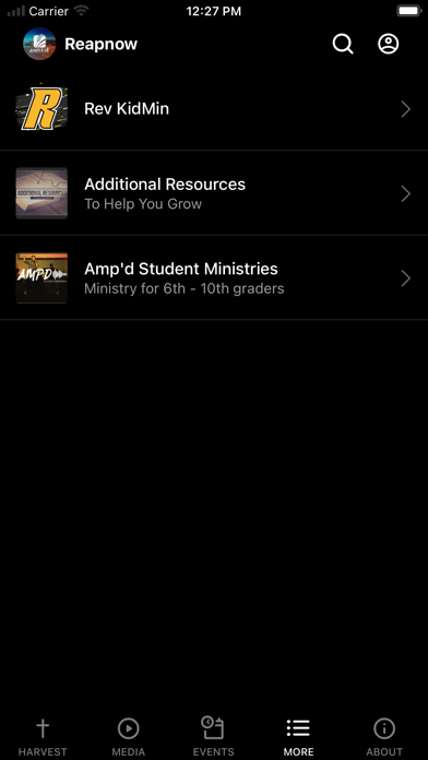 Reapnow HarvestChristianCentre Screenshot
