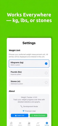 Median - Weight Tracker screenshot