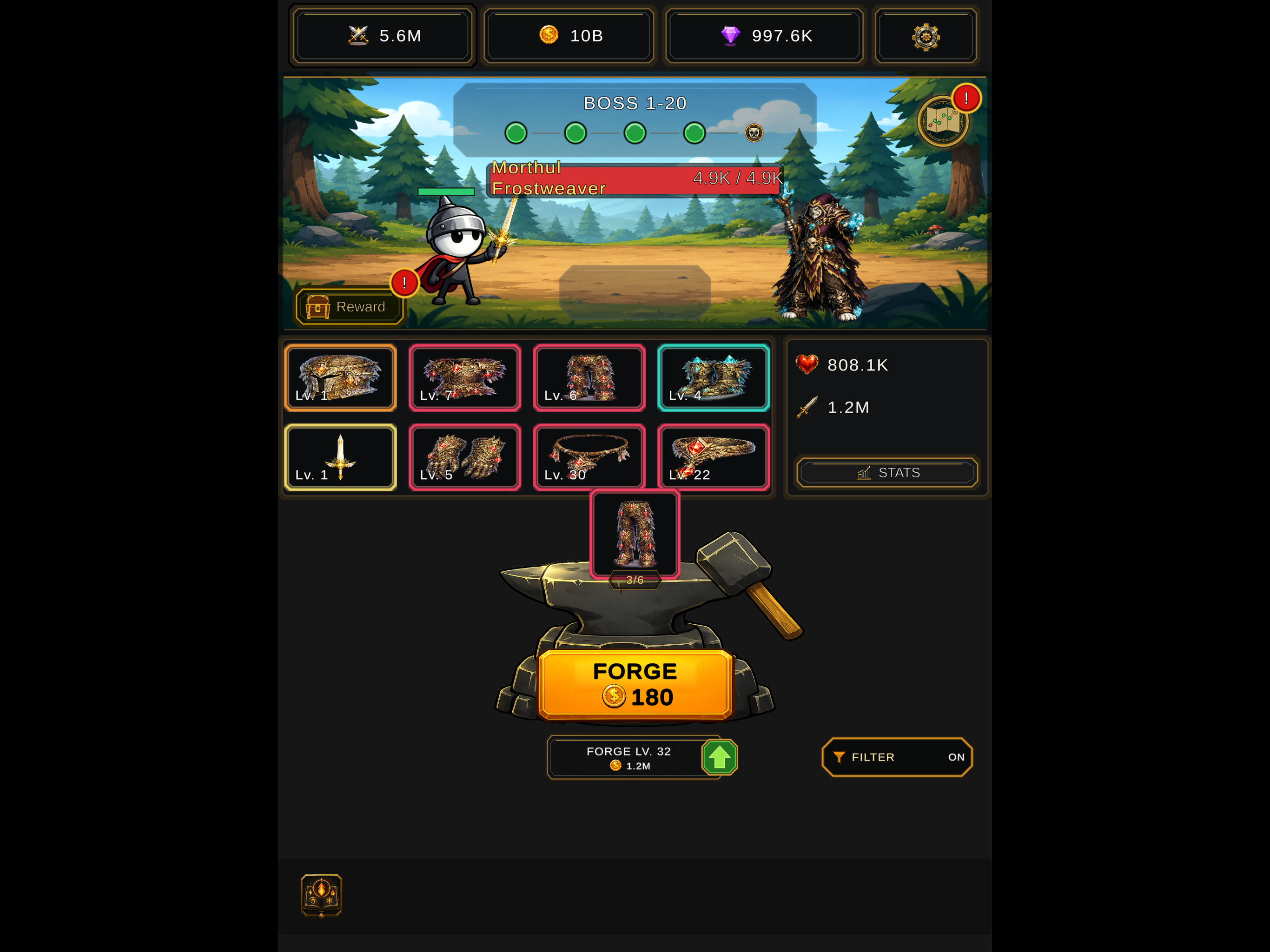 Idle Forge RPG screenshot 7