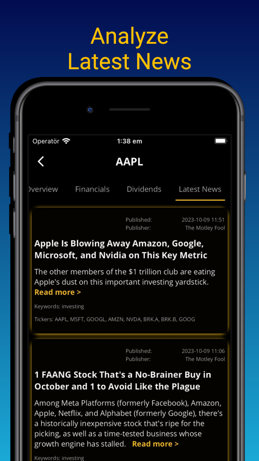 #10. Options Trading Predictions AI (iOS) 由: Loheden AI Solutions AB