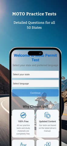 Moto Permit iPhone screenshot
