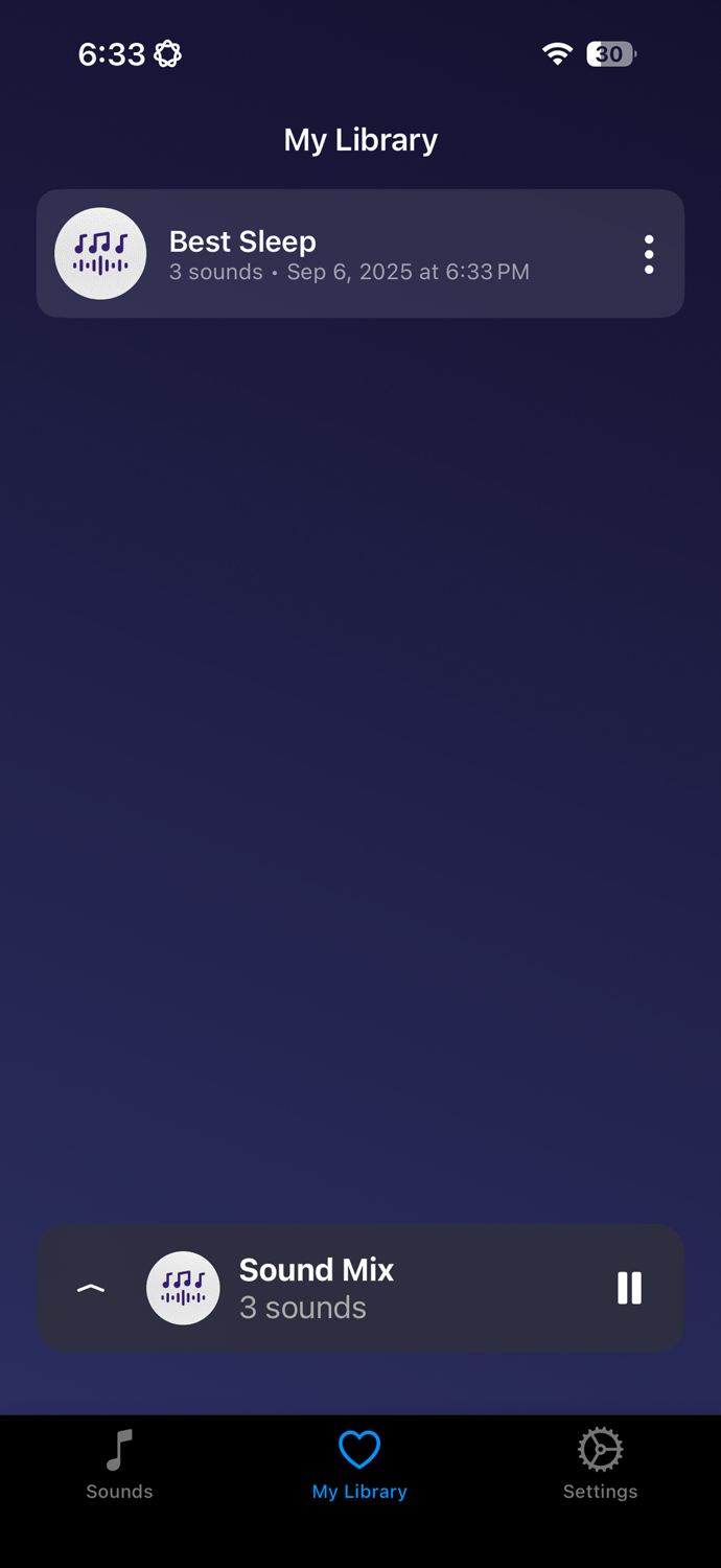 Sleep Mediation and Sounds