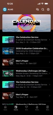 App screenshot