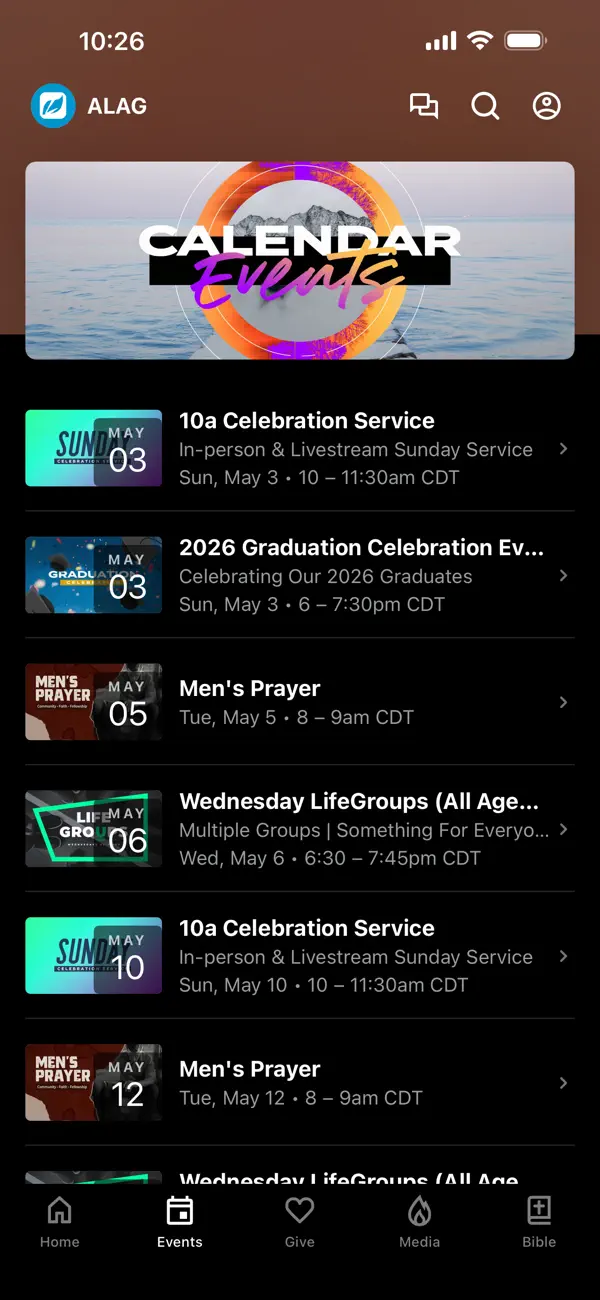 Screenshot #2 pour Abundant Life Church Neosho