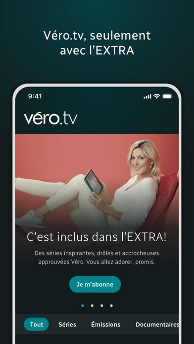 ICI TOU.TV iPhone screenshot 6 - Entertainment app