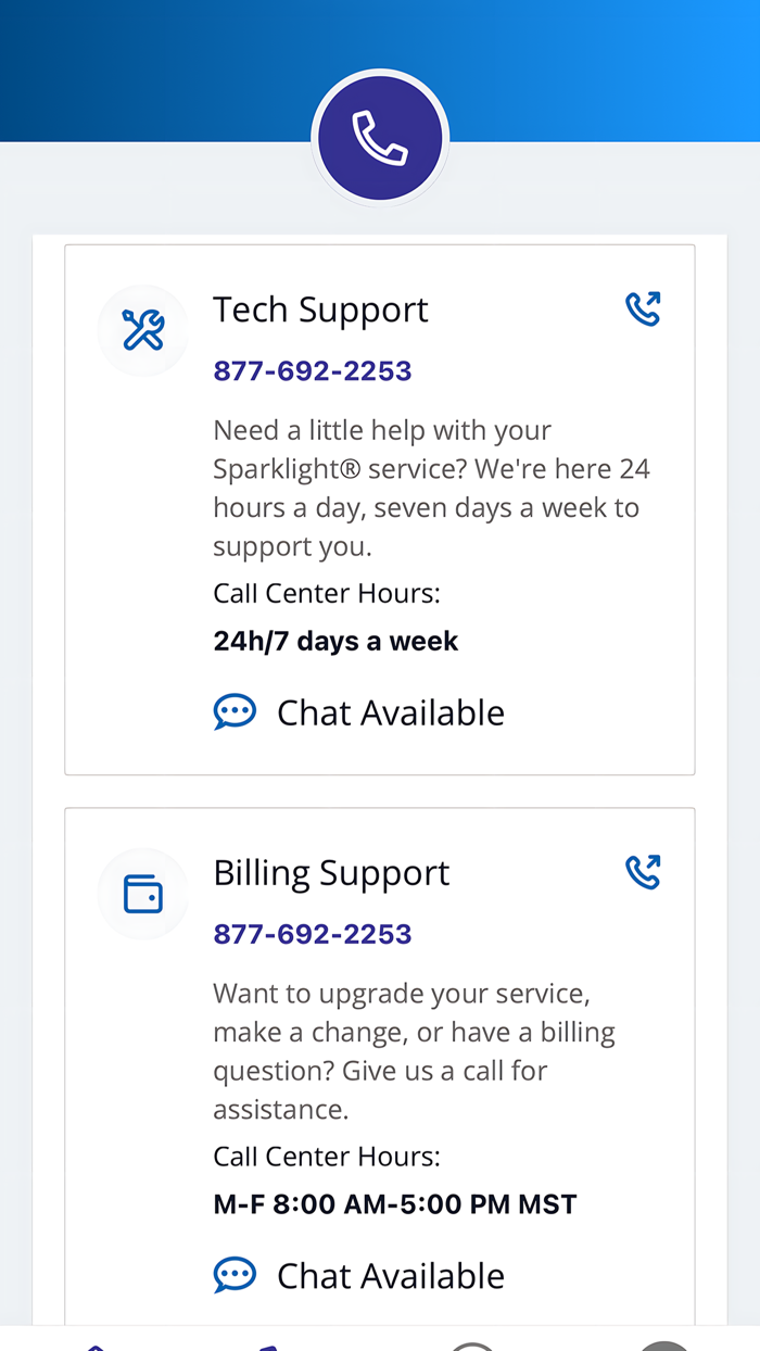 MySparklight Business