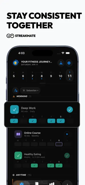 streakmate: Habits Together screenshot 1