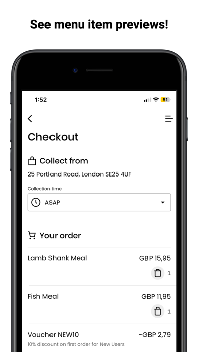 Screenshot #2 pour Apna Indian Cuisine UK