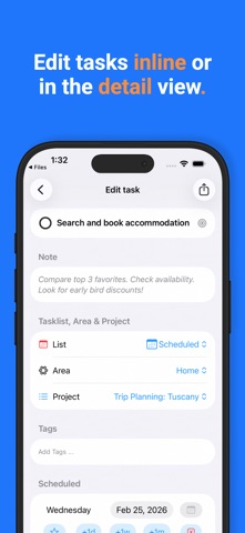 Todo & Task Manager: Focus one Screenshot 5 of 7