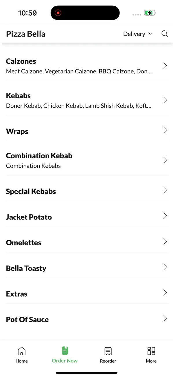 Screenshot #3 pour Pizza Bella ILKESTON.