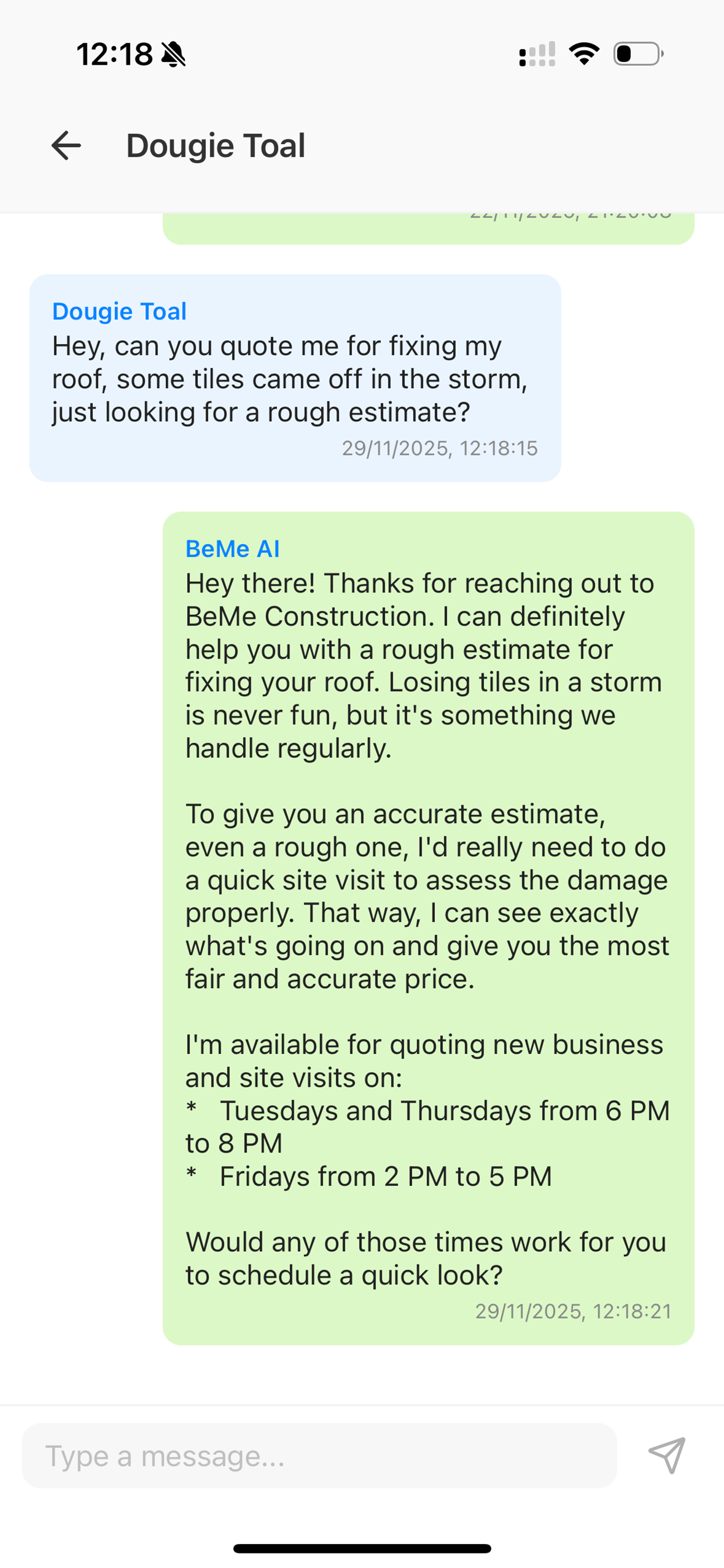 BeMe AI Twin screenshot 5