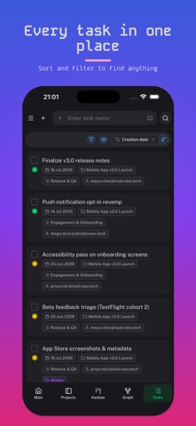 TaskView: ToDo List & Tasks Screenshot 4 of 9