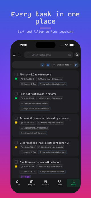 TaskView: ToDo List & Tasks Screenshot 4 of 9
