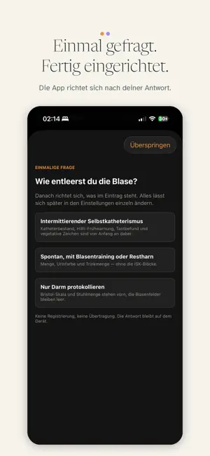 Bladder & Bowel Manager screenshot 1