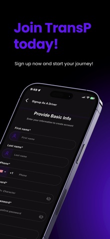 TransP Driver screenshot