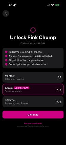 Pink Chomp Screenshot 4 of 5