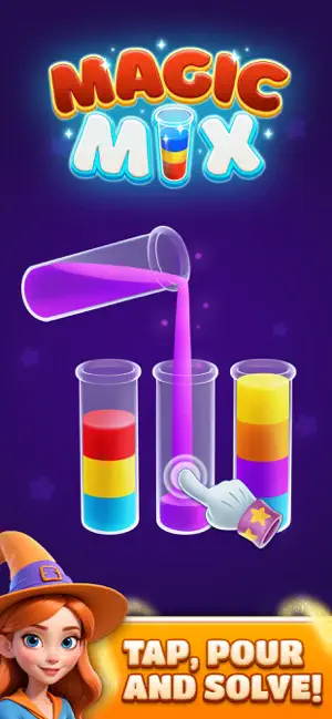 Magic Mix: Water Sort screenshot 2
